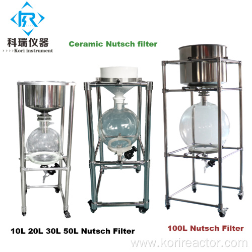 Vacuum Filter Nutsche Filter for Laboratory